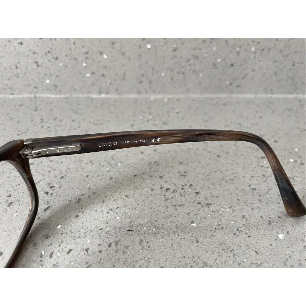 Elasta safilo eyeglass frames ONLY Team 41 57 0Fz4 140 Brown Full rim rectangle